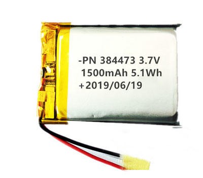 RCToy357.com - 3.7V 1500mAh 384473 Battery without plug Polymer lithium battery