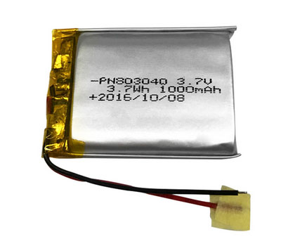 RCToy357.com - 3.7V 1000mAh 803040 Battery without plug Polymer lithium battery