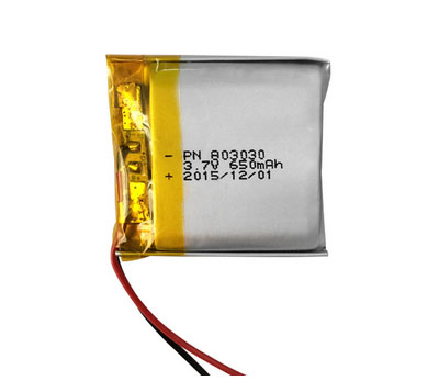 RCToy357.com - 3.7V 650mAh 803030 Battery without plug Polymer lithium battery