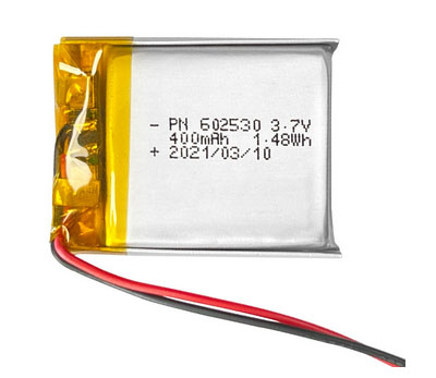 RCToy357.com - 3.7V 400mAh 602530 Battery without plug Polymer lithium battery