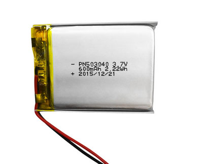 RCToy357.com - 3.7V 600mAh 503040 Battery without plug Polymer lithium battery