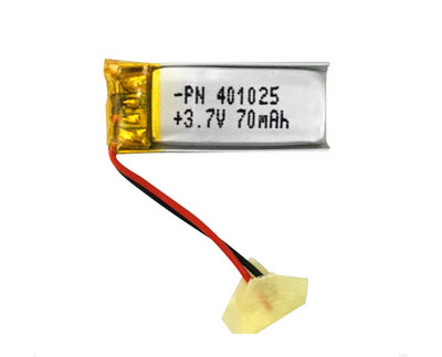 RCToy357.com - 3.7V 70mAh 401025 Battery without plug Polymer lithium battery