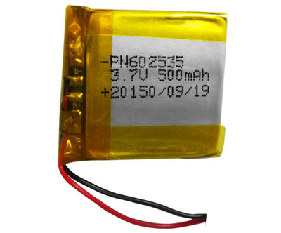 RCToy357.com - 3.7V 500mAh 602535 Battery without plug Polymer lithium battery