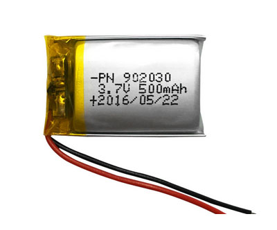 RCToy357.com - 3.7V 500mAh 902030 Battery without plug Polymer lithium battery