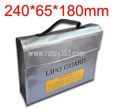 RCToy357.com - 240*65*180mm Bag Lithium battery explosion-proof bag for multi-function