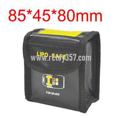 RCToy357.com - 85*45*80mm Lithium battery explosion-proof bag for multi-function