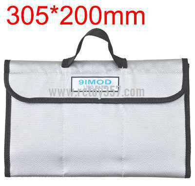 RCToy357.com - 305*200mm Lithium battery explosion-proof bag for multi-function