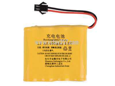 RCToy357.com - AA 4.8V 400mAh M type nickel-cadmium battery pack [optional interface: SM-2P forward, JST-2P reverse, EL-2P reverse]