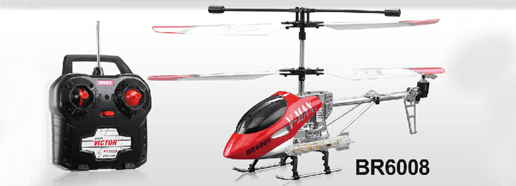 RCToy357.com - BR6008 RC Helicopter Body(without transmitter and battery)