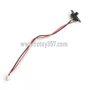 RCToy357.com - BO RONG BR6608 Helicopter toy Parts ON/OFF switch wire