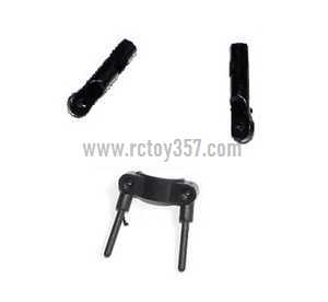 RCToy357.com - BO RONG BR6608 Helicopter toy Parts Fixed set of the support bar and decorative set