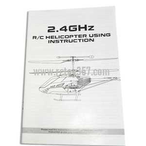 RCToy357.com - BO RONG BR6808 Helicopter toy Parts English manual book(BR6808)