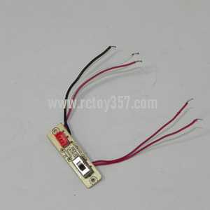 RCToy357.com - DFD F182 F182C RC Quadcopter toy Parts ON/OFF switch wire+Camera interface