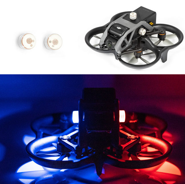 RCToy357.com - Flashing LED signal light for night explosion warning DJI Avata Drone Spare Parts