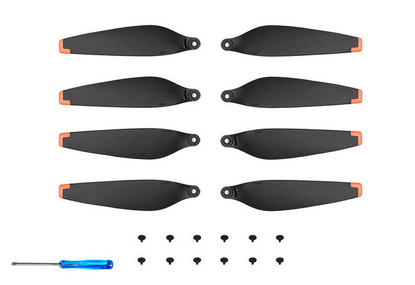 RCToy357.com - Orange edge paddle 1set DJI Mini 3 PRO Drone spare parts