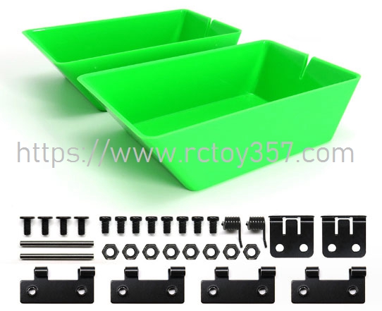 RCToy357.com - Bait Box Set(Green) Flytec 2011-5 RC Boat Spare Parts