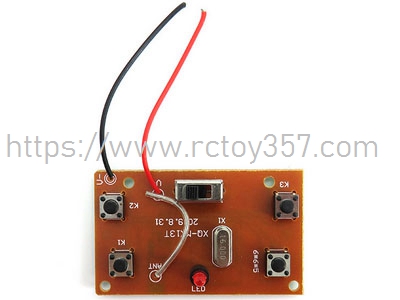 RCToy357.com - V002-12 Remote Control Circuit Board Flytec V002 Crocodile RC Boat Spare Parts