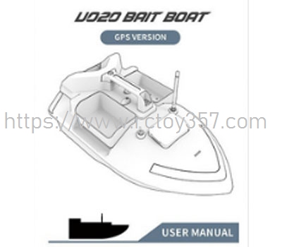 RCToy357.com - English User Manual Flytec V020 RC Boat Spare Parts