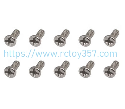 RCToy357.com - M1.6*4 countersunk mechanical tooth screw GOOSKY RS4 RC Helicopter Spare Parts