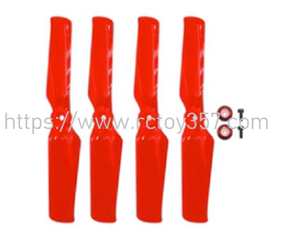 RCToy357.com - Tail propeller group Red Goosky S2 RC Helicopter Spare Parts