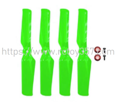 RCToy357.com - Tail propeller group Green Goosky S2 RC Helicopter Spare Parts
