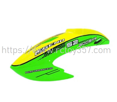 RCToy357.com - Cover Green Goosky S2 RC Helicopter Spare Parts