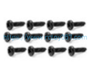 RCToy357.com - S029 Pan Head Self Tapping Screws PBHO2.6*10mm HBX 16889 16889A RC Car Spare Parts