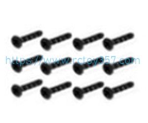 RCToy357.com - S058 Countersunk Screws KM2.5*8mm HBX 16889 16889A RC Car Spare Parts