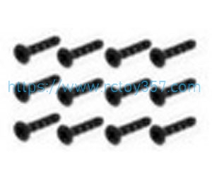 RCToy357.com - S128 Countersunk Self Tapping KBHO2.3*6mm HBX 16889 16889A RC Car Spare Parts