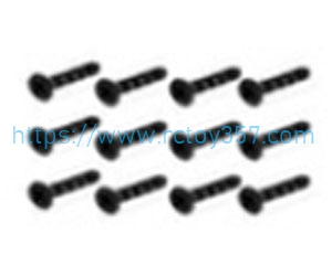 RCToy357.com - S226 Countersunk Self Tapping KBHO2.3*12mm HBX 16889 16889A RC Car Spare Parts
