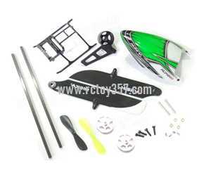 RCToy357.com - HiSky HCP100S RC Helicopter toy Parts Vulnerable parts Kit