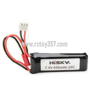 RCToy357.com - HiSky HCP100S RC Helicopter toy Parts Battery 7.4V 450mAh