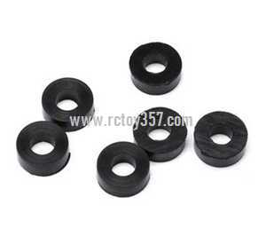 RCToy357.com - HiSky HCP100S RC Helicopter toy Parts Main Rotor Hub O-ring 6pcs
