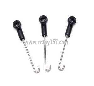 RCToy357.com - HiSky HCP100S RC Helicopter toy Parts Pull Rod 3pcs