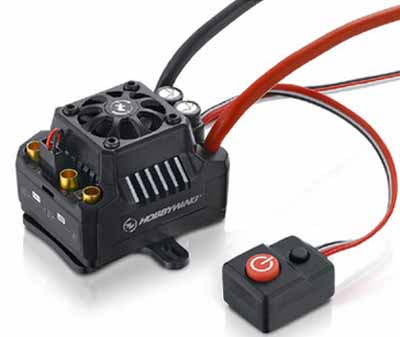RCToy357.com - Hobbywing 120A EZRUN MAX10-SCT waterproof ESC supports 2-4S lithium battery