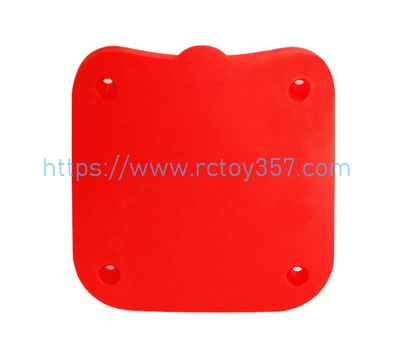 RCToy357.com - HJ807-B013 Red battery cover (old model) HONGXUNJIE HJ807 RC speed boat Spare Parts