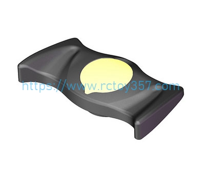 RCToy357.com - HJ807-B015 Tail wing black (new) HONGXUNJIE HJ807 RC speed boat Spare Parts