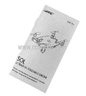 RCToy357.com - JJRC H49 Drone toy Parts English manual book