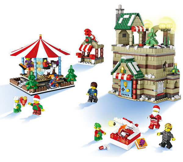 RCToy357.com - Christmas set: Christmas Scene Carousel