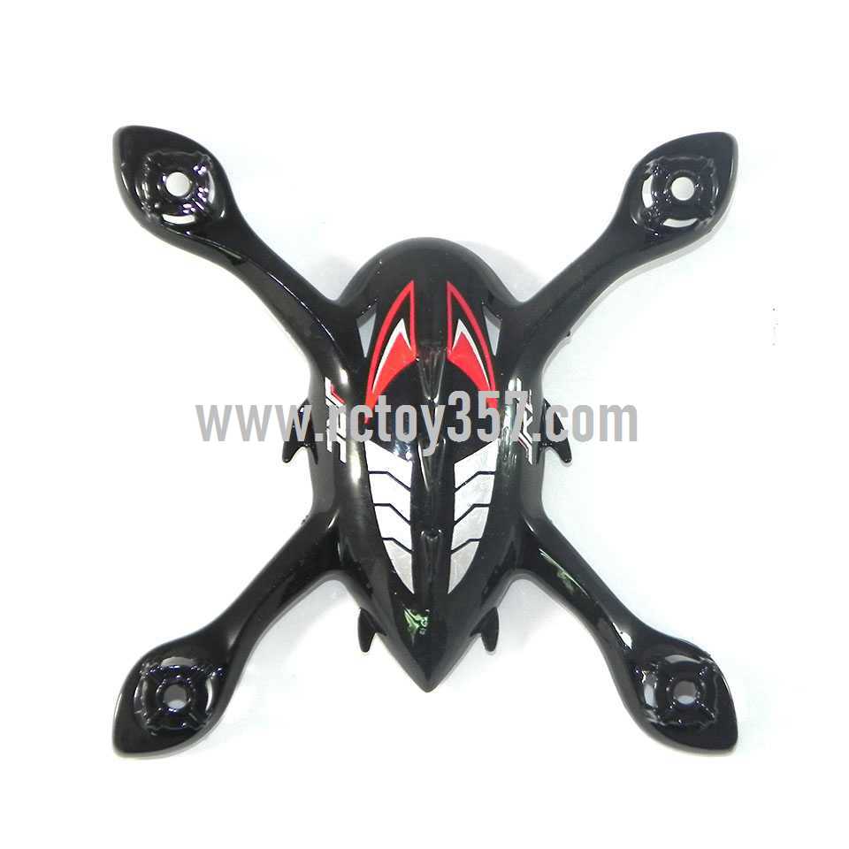 RCToy357.com - JJRC H6C New Version 2.4G 4CH Headless Mode Quadcopter with 2MP Camera toy Parts Upper cover (Red-Black)