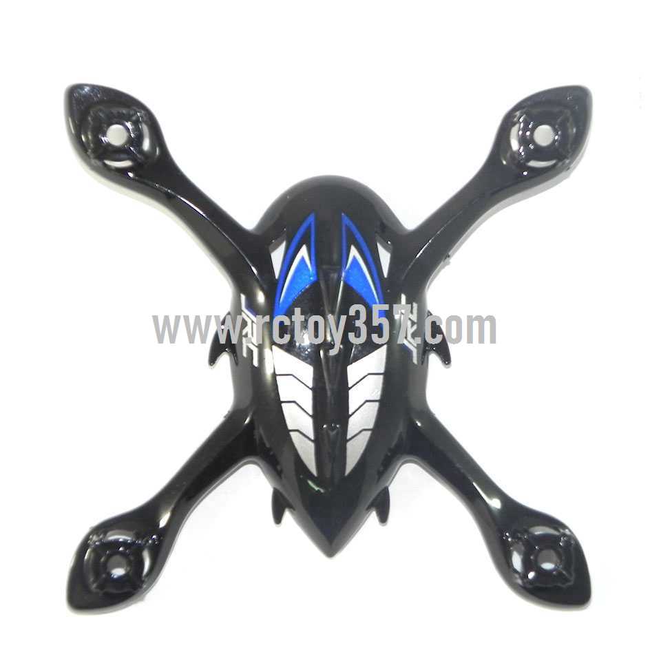 RCToy357.com - JJRC H6C New Version 2.4G 4CH Headless Mode Quadcopter with 2MP Camera toy Parts Upper cover (Blue-Black)
