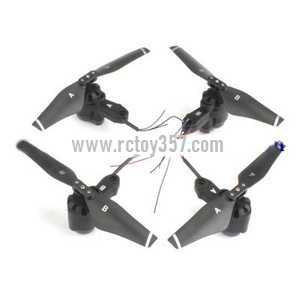 RCToy357.com - JJRC H78G RC Quadcopter toy Parts Arm 1 set [2 forward + 2 reverse]