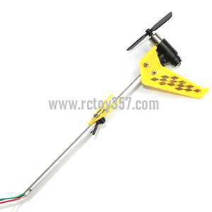 RCToy357.com - LH-1103 helicopter toy Parts Whole Tail Unit Module(Yellow)