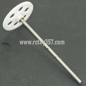 RCToy357.com - MJX RC Helicopter T41 T41C toy Parts upper main gear + hollow pipe