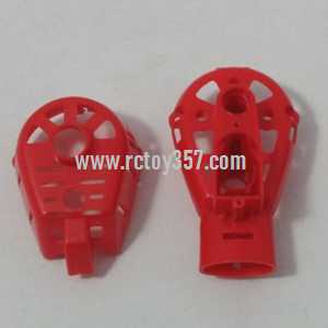 RCToy357.com - Holy Stone X401H X401H-V2 RC QuadCopter toy Parts Motor deck(red)