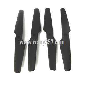 RCToy357.com - Holy Stone X401H X401H-V2 RC QuadCopter toy Parts Blades set(Black)