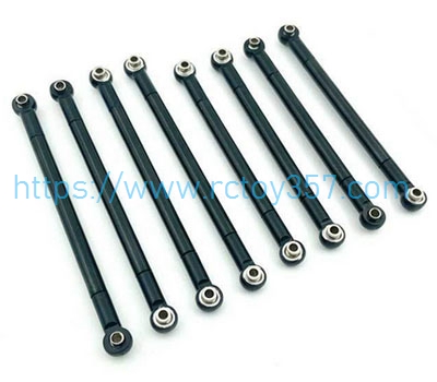 RCToy357.com - Upgrade Shock absorber Metal tie rod Steering rod MN86KS RC Car Spare Parts