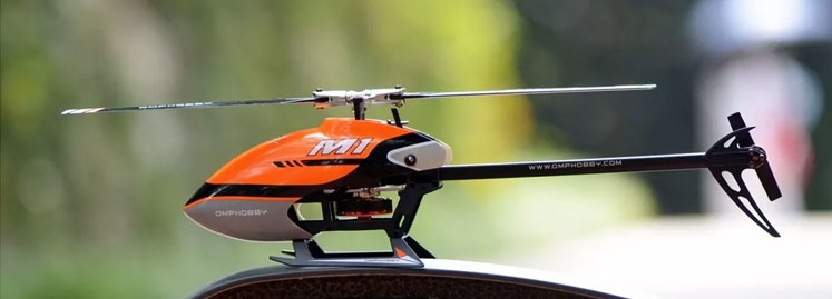 RCToy357.com - OMPHOBBY M1 6CH Direct-drive Dual-brushless Motors superior 3D Performance Helicoper