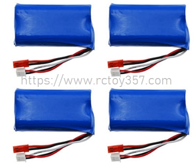 RCToy357.com - 7.4V 1200mAh battery 4pcs SG1603 RC Car Spare Parts