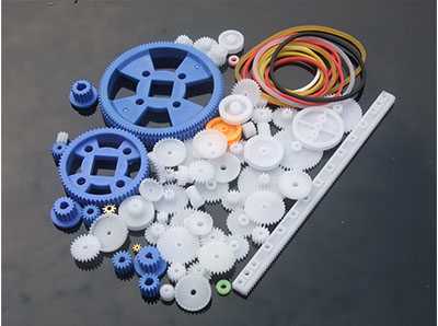 RCToy357.com - 80 gear packages, gearbox plastic motor gear packages, robot accessories